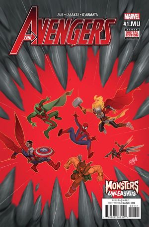 cover Avengers (Monsters Unleashed)
